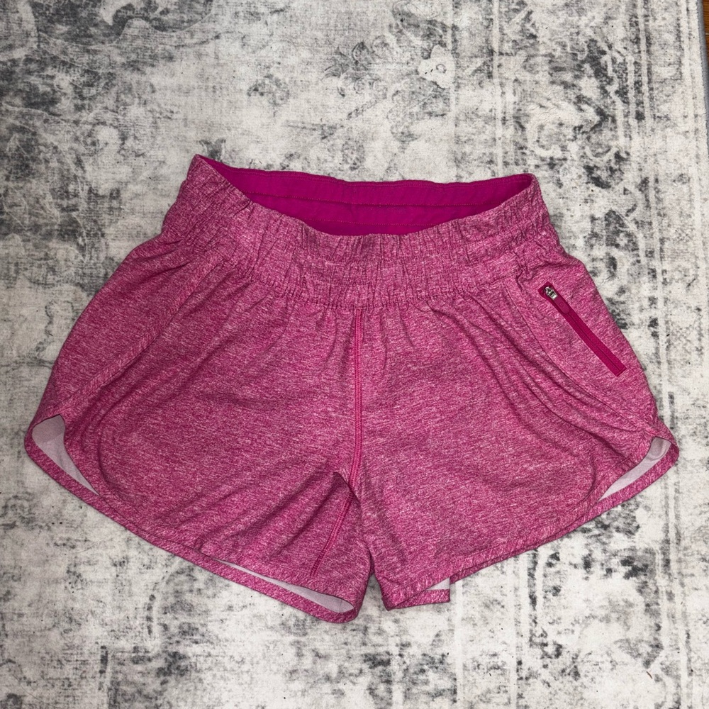lululemon athletica Pink Athletic Shorts Lightweight